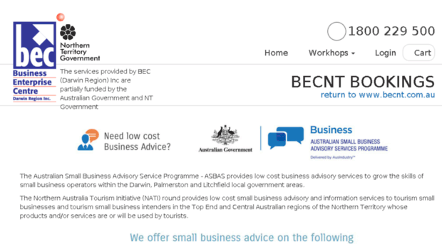 bookings.becnt.com.au