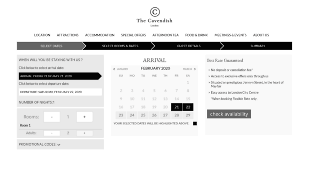 bookings.thecavendish-london.co.uk