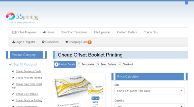 bookletprintingbookmarks.biz