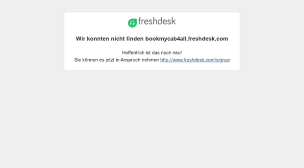 bookmycab4all.freshdesk.com
