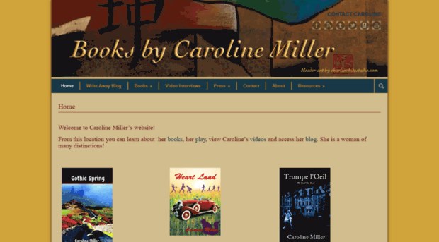booksbycarolinemiller.com