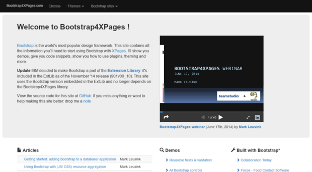 bootstrap4xpages.com