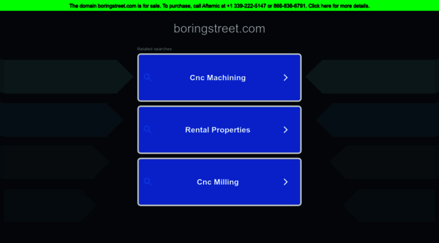 boringstreet.com