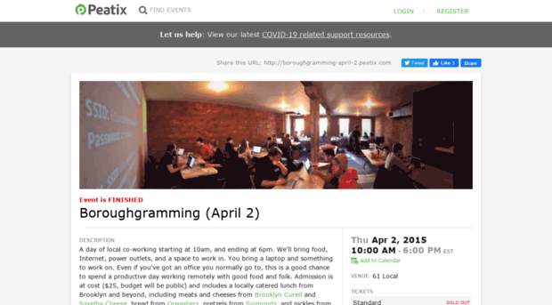 boroughgramming-april-2.peatix.com
