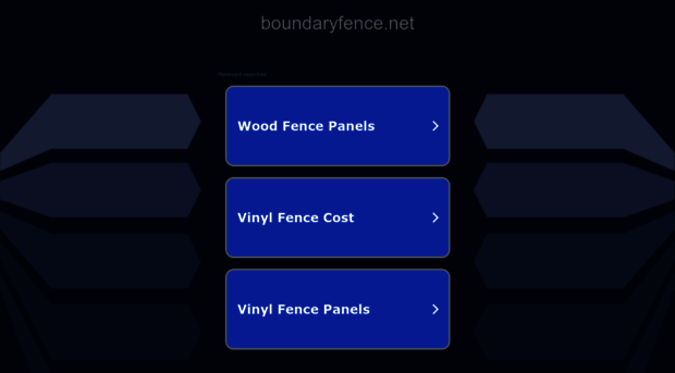 boundaryfence.net