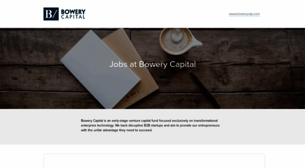 bowerycap.recruiterbox.com