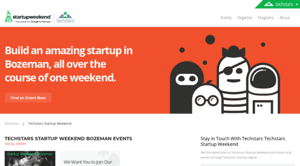 bozeman.startupweekend.org