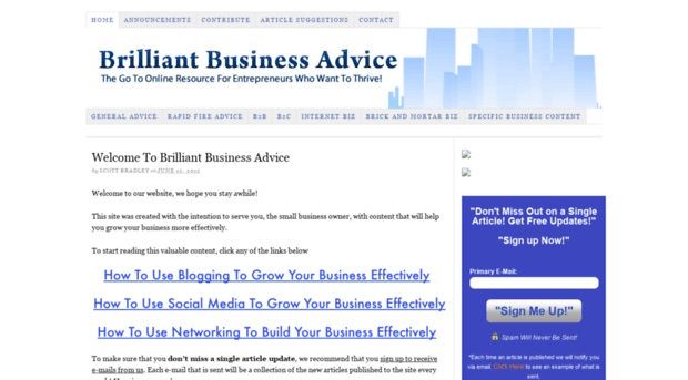 brilliantbusinessadvice.com