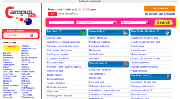 brisbane.campusads.com.au