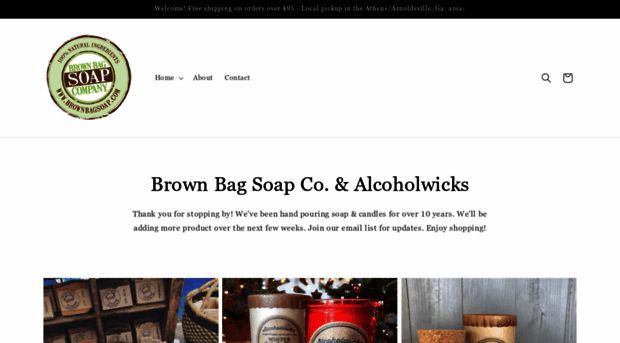 brownbagsoap.com