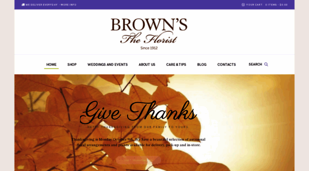 brownsflorist.com