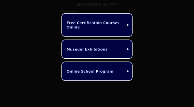 brvhsmuseum.org
