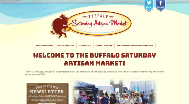 buffalosaturdayartmarket.com