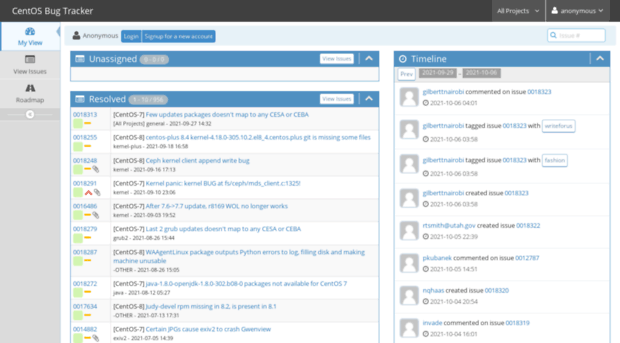bugs.centos.org