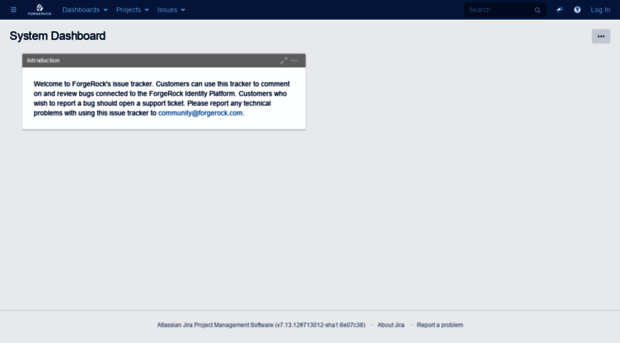 bugster.forgerock.org
