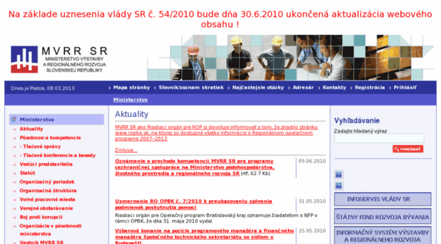 build.gov.sk