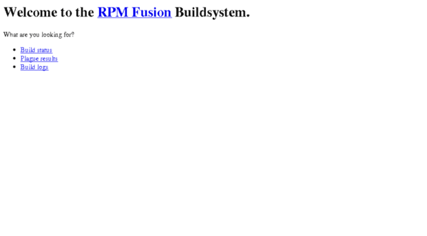 buildsys.rpmfusion.org