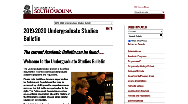 bulletin.sc.edu