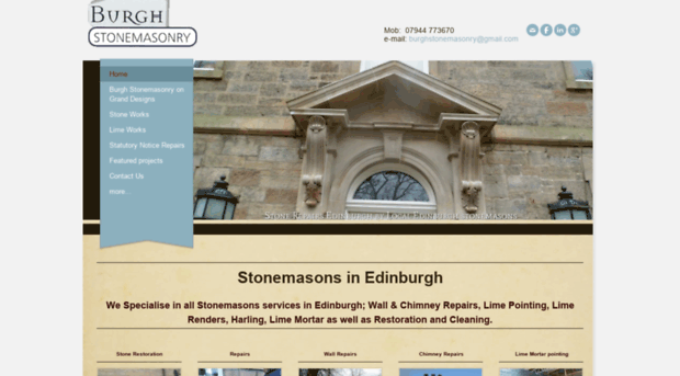 burghstonemasonry.com