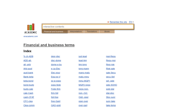 business_finance.enacademic.com