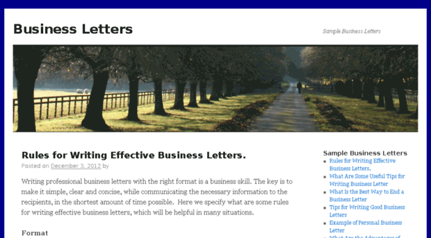 businessletters.in