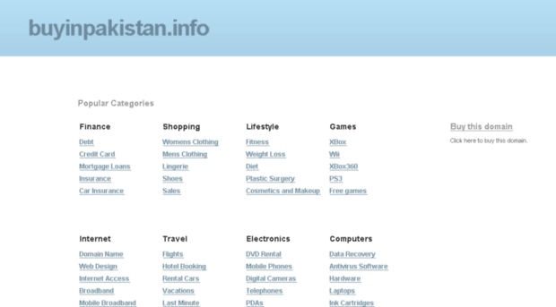 buyinpakistan.info