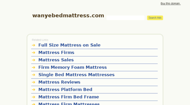 buymattress.wanyebedmattress.com