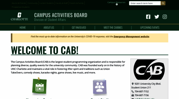 cab.uncc.edu