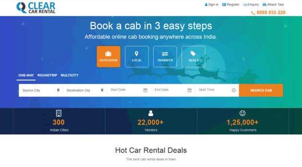 cabbox.clearcarrental.com