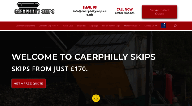 caerphillyskips.co.uk