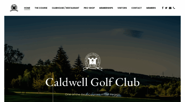 caldwellgolfclub.com