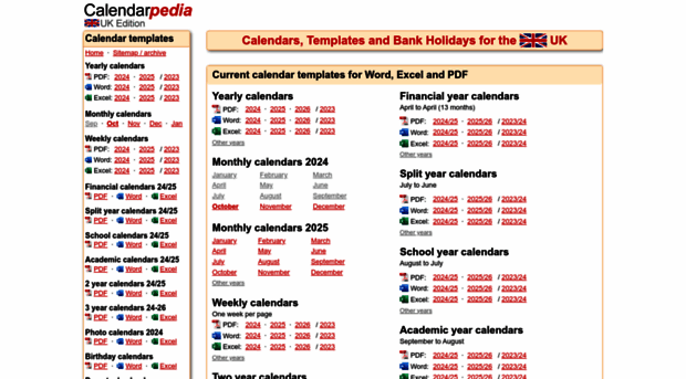 calendarpedia.co.uk