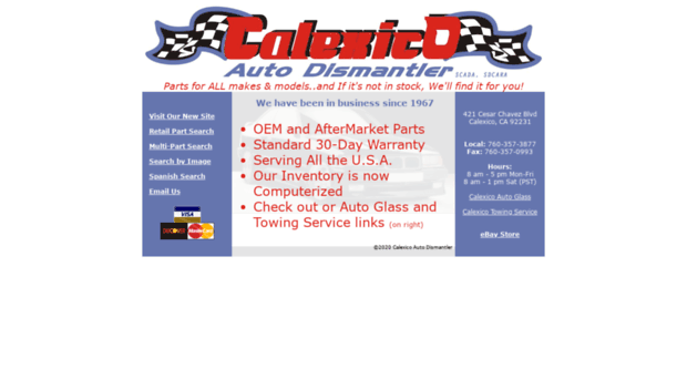 calexicoautodismantlers.com