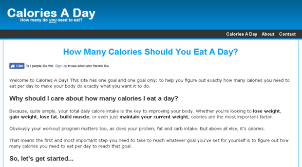 caloriesaday.com