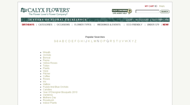 calyxflowers.resultspage.com