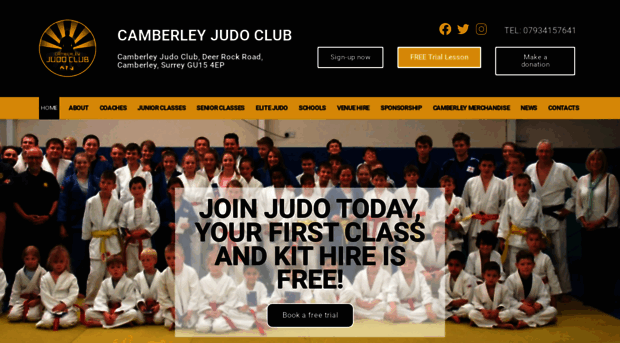 camberleyjudo.co.uk