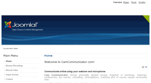 camcommunicator.com