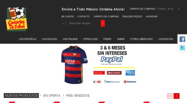 camisetasdefutbol.com.mx