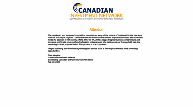 canadianinvestmentnetwork.com