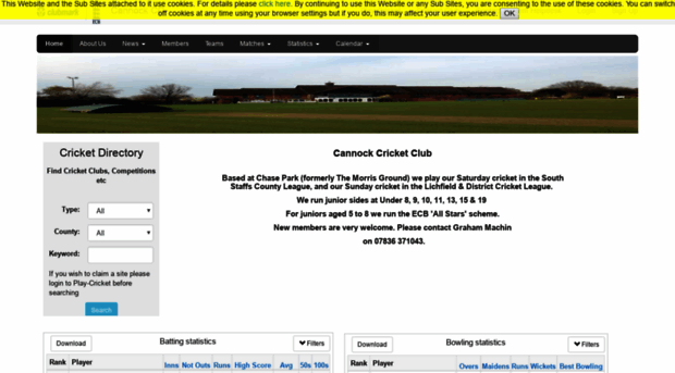 cannock.play-cricket.com