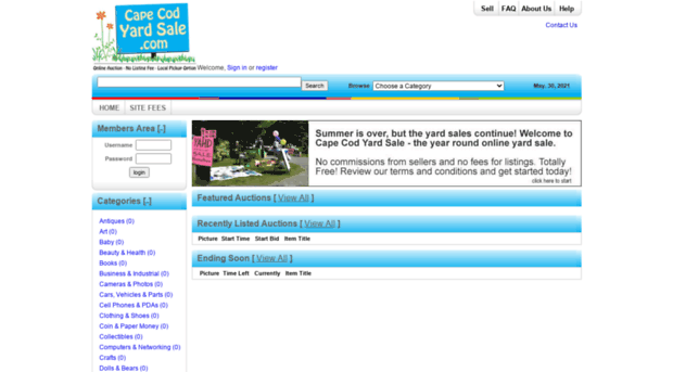 capecodyardsale.com