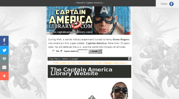 captainamericalibrary.com