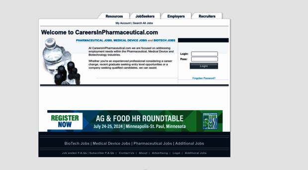 careersinpharmaceutical.com