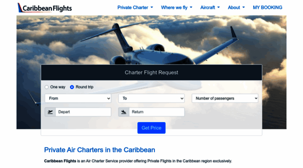 caribbean-charter-flights.com