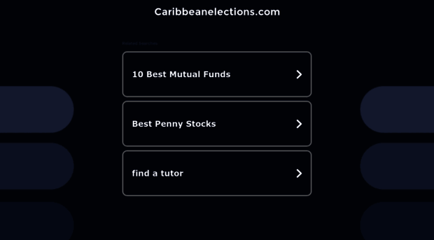caribbeanelections.com