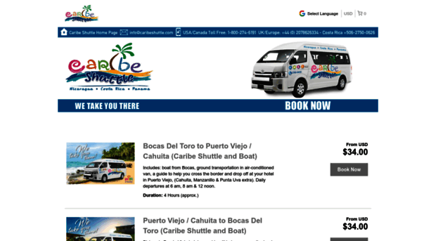 caribeshuttle.rezdy.com