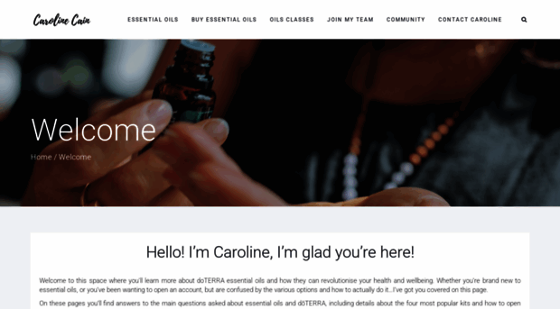 carolinecain.com