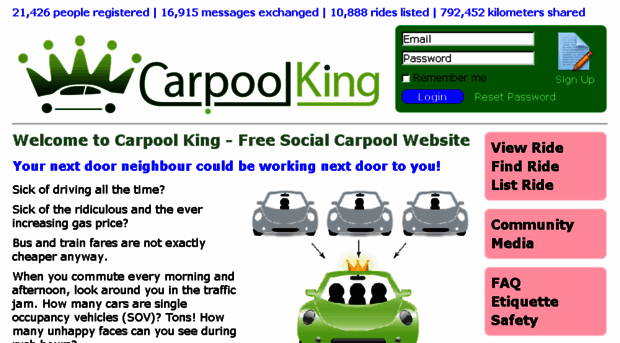 carpoolking.com
