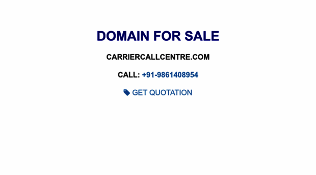 carriercallcentre.com