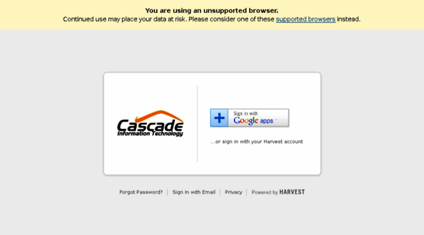 cascadeit.harvestapp.com